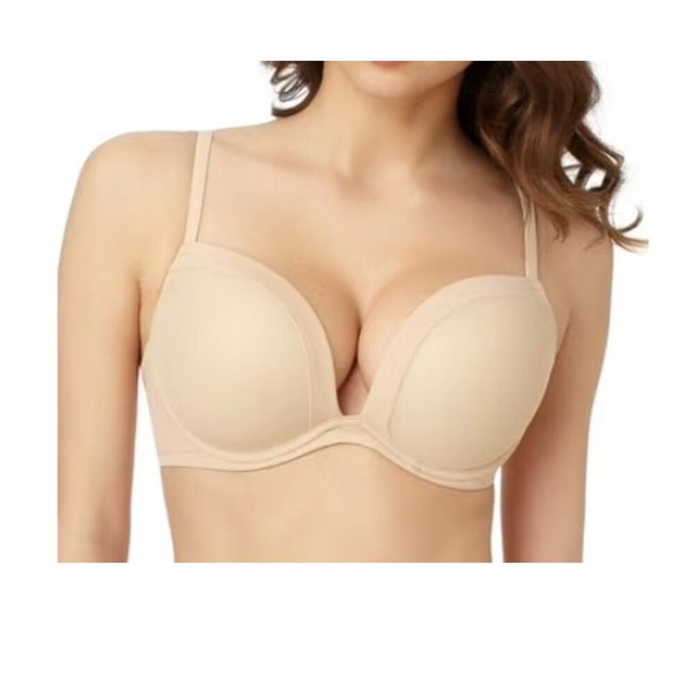 Le Mystere Infinite Possibilities Bra 1124 in Almond Size 38DDD/F Multiway NWT